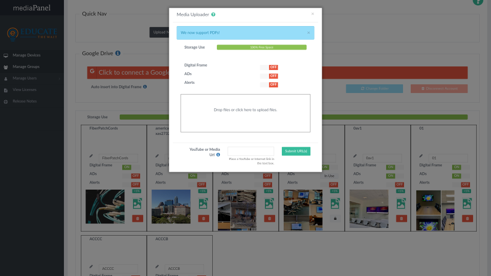 screenshot of Educate the Wait